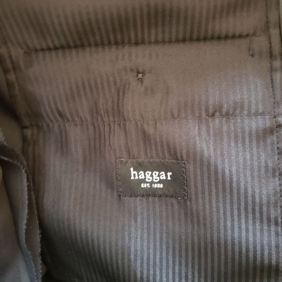 Haggar Clothing Classic Slacks Gabardine Permanent Crease 40W X 32L - Picture 9 of 11